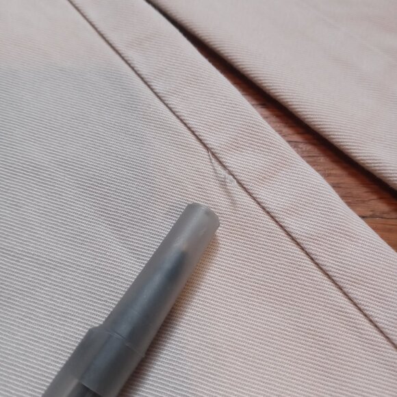 EVERLANE the draper pleated pants in sandstone (12R) - Picture 16 of 16